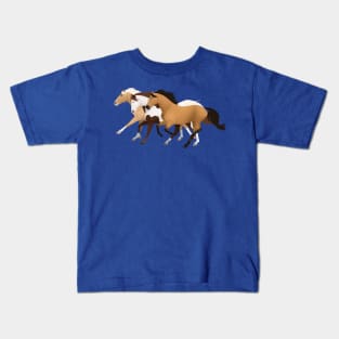 Spirit Riding Free - Equine Rampaige Kids T-Shirt